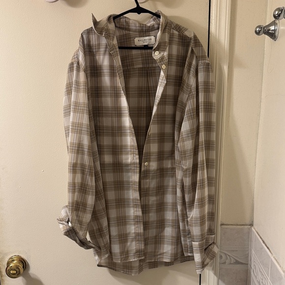 Plaid Button-Up Shirt - Picture 2 of 4